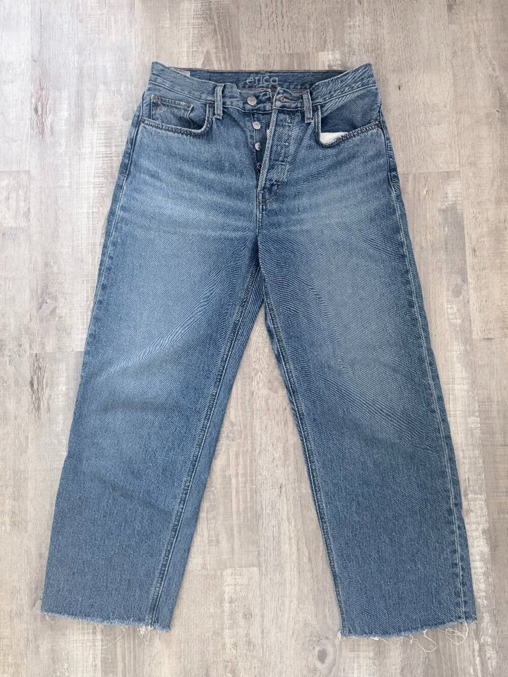 Etica Tyler Vintage Straight Jeans Womens 27